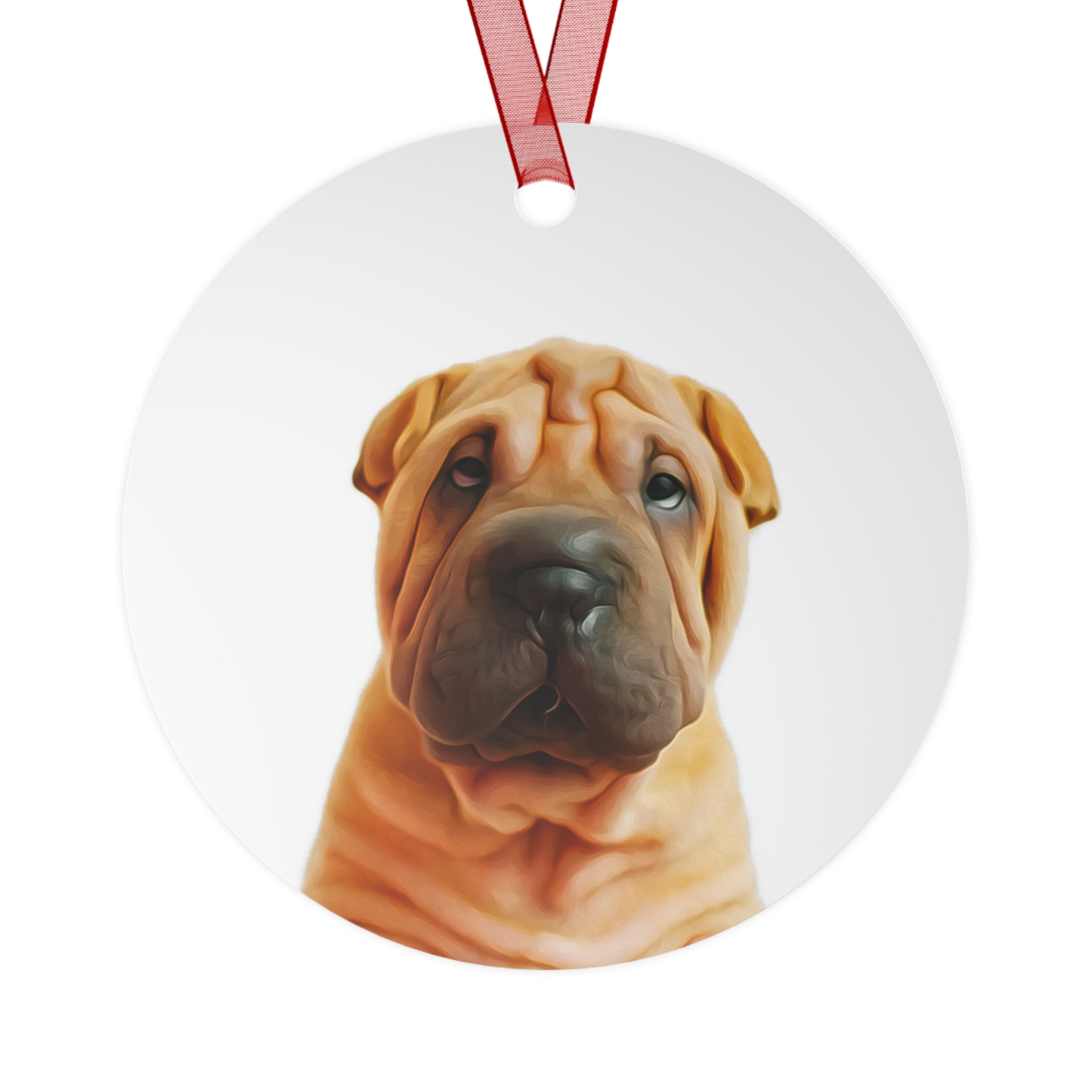 Custom Pet Memorial Ornament with Quote and Date 3